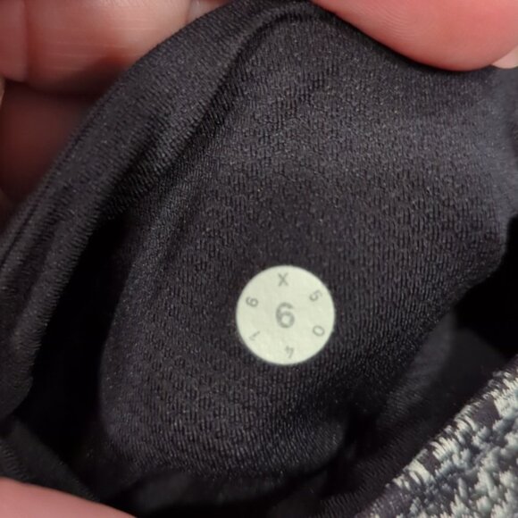 Lululemon Inspire Tight II Power Luxtreme Suited Jacquard Black White / Black - Picture 11 of 12